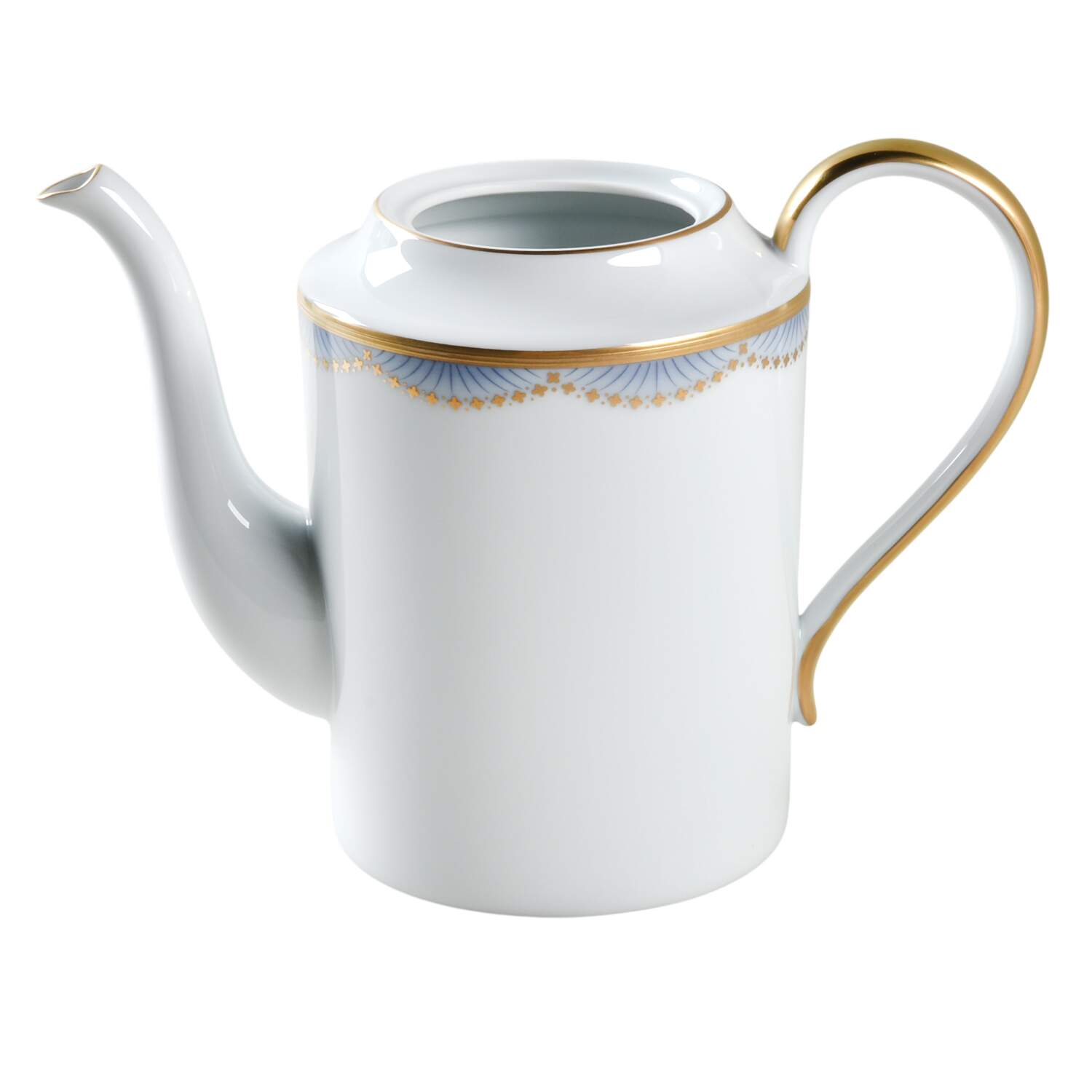 Coronation Blue Coffee Pot No Lid by Faberge-1