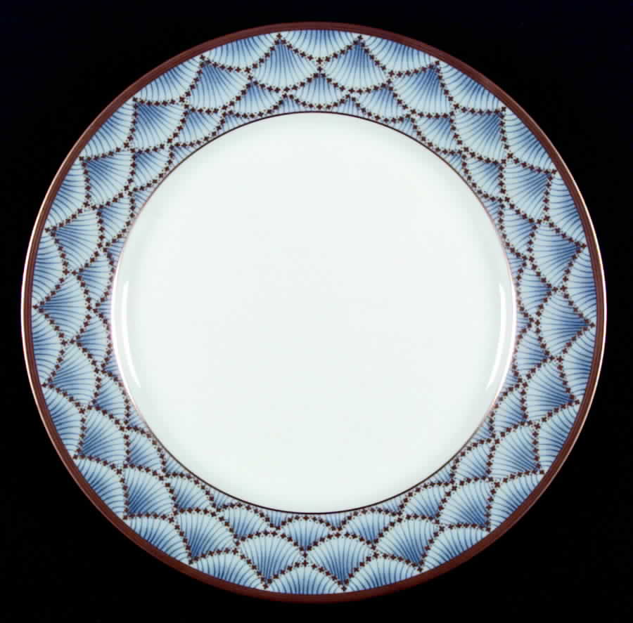 Coronation Blue Dinner Plate by Faberge-1