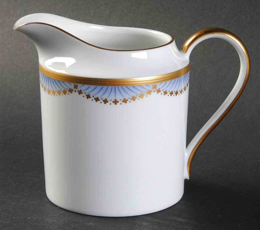 Coronation Blue Creamer by Faberge-1