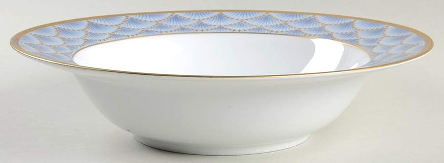 Coronation Blue 10" Round Vegetable Bowl by Faberge-1