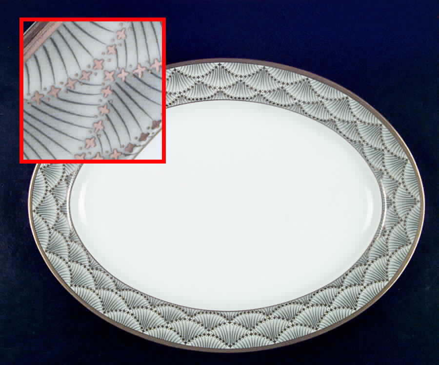 Chanticleer 14" Oval Serving Platter by Faberge-1