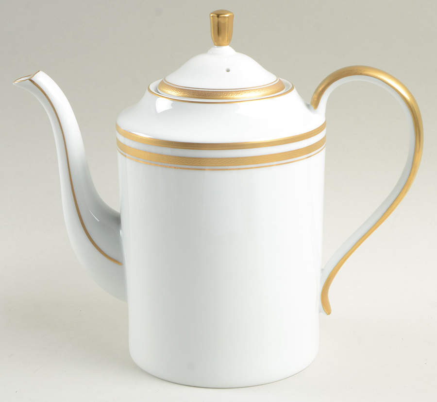 Empress Elisabeth Coffee Pot & Lid by Faberge-1