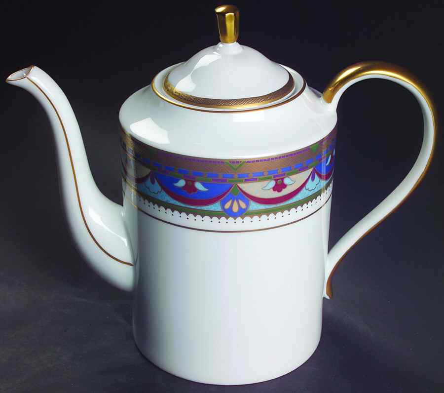 Grand Duchess Coffee Pot & Lid by Faberge-1