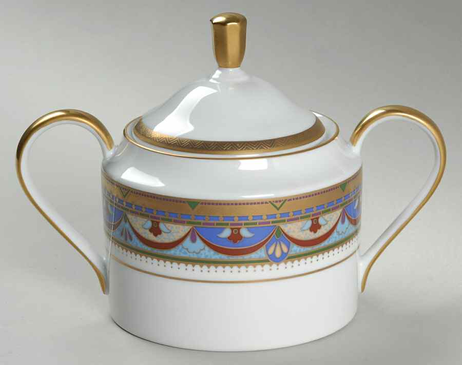 Grand Duchess Sugar Bowl & Lid by Faberge-1