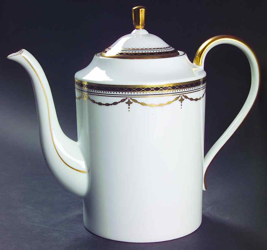 Grand Palais Coffee Pot & Lid by Faberge-1