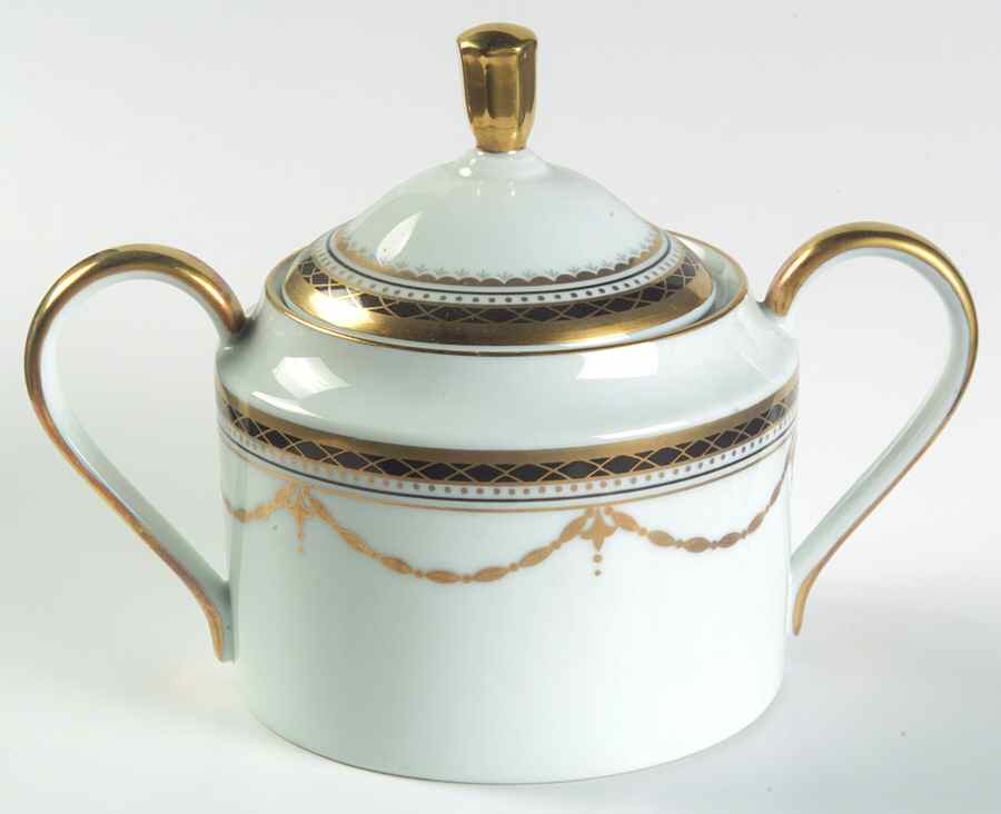 Grand Palais Sugar Bowl & Lid by Faberge-1