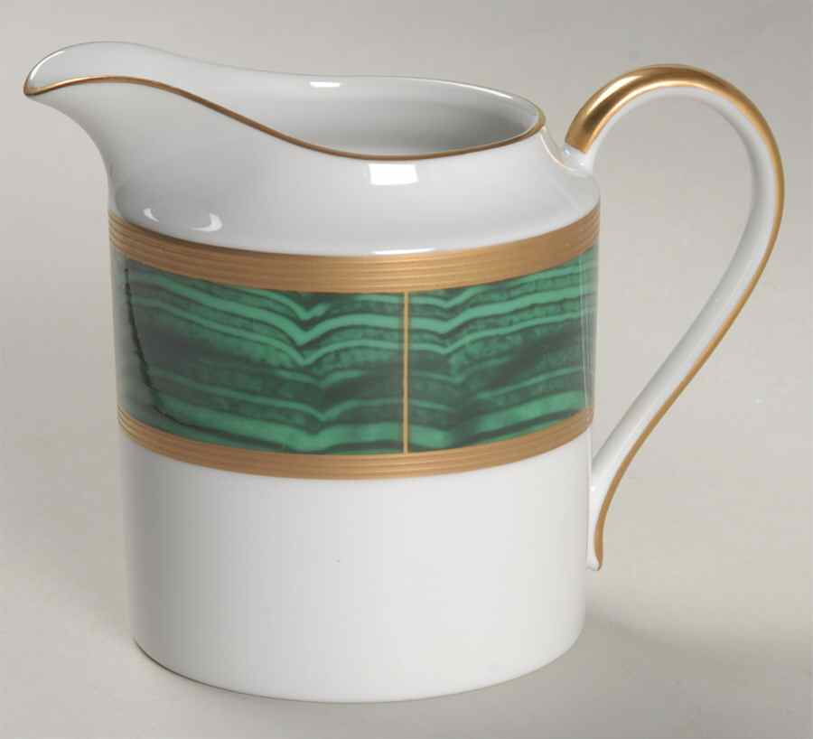 Imperial Court Malachite Creamer by Faberge-1