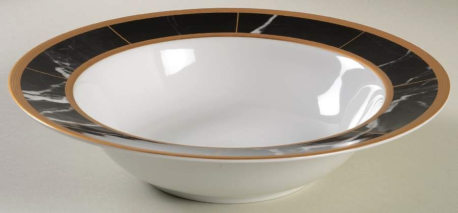 Imperial Court Onyx 10" Round Vegetable Bowl by Faberge-1