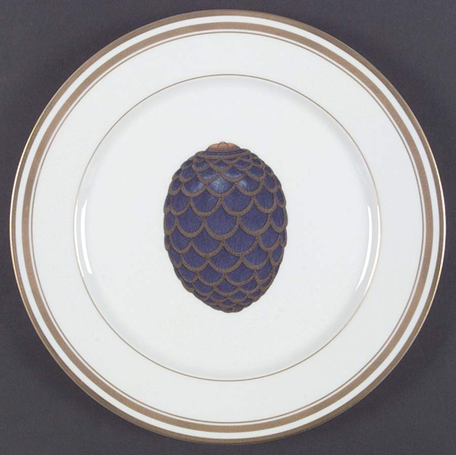Imperial Egg Collection Dinner Plate by Faberge-1