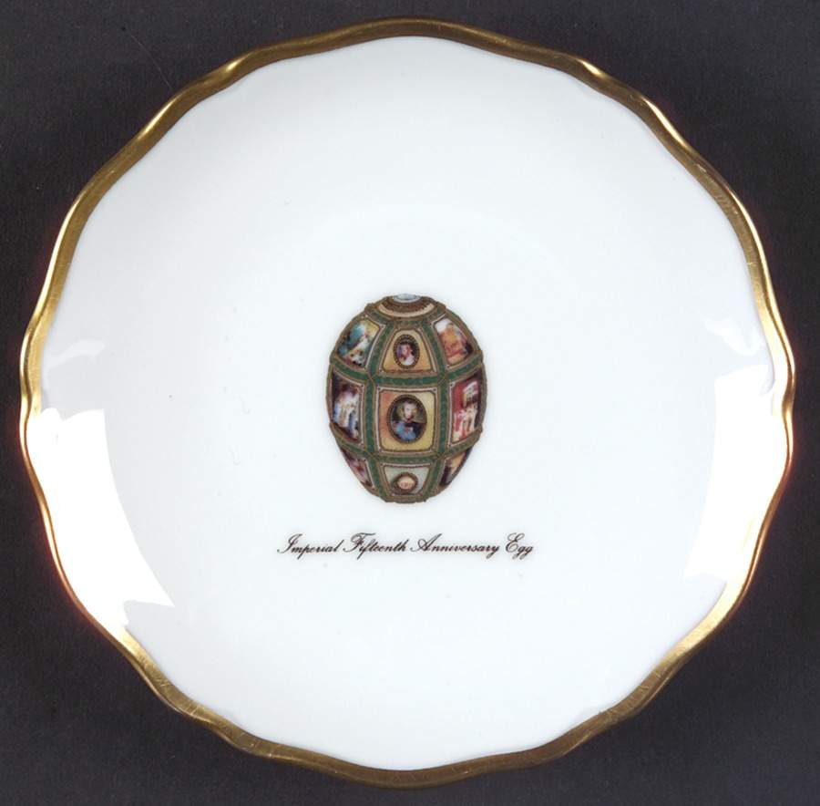 Imperial Egg Collection Canape Plate by Faberge-1