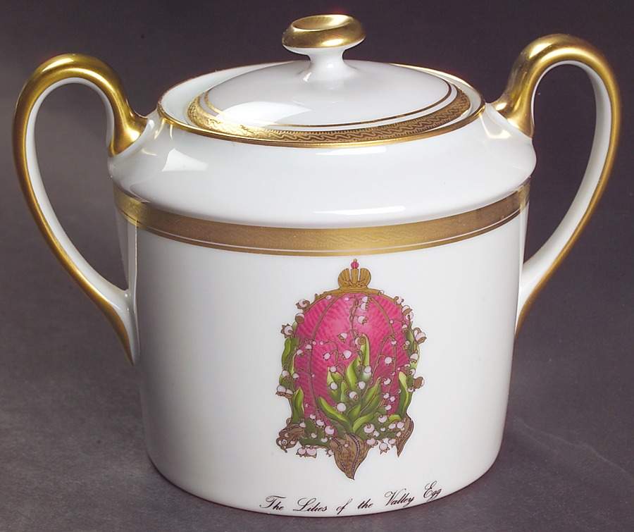 Imperial Egg Collection Sugar Bowl & Lid by Faberge-1