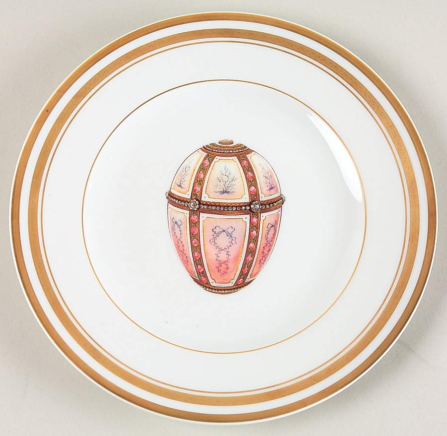 Imperial Egg Collection Salad Plate by Faberge-1
