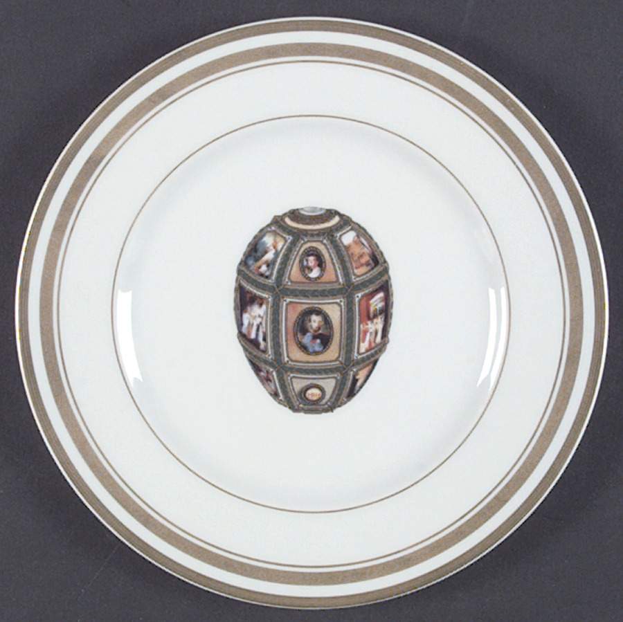 Imperial Egg Collection Salad Plate by Faberge-1