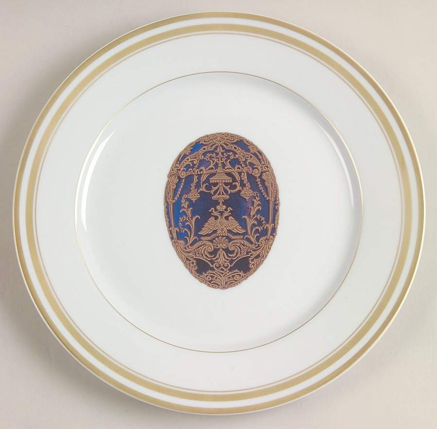 Imperial Egg Collection Dinner Plate by Faberge-1