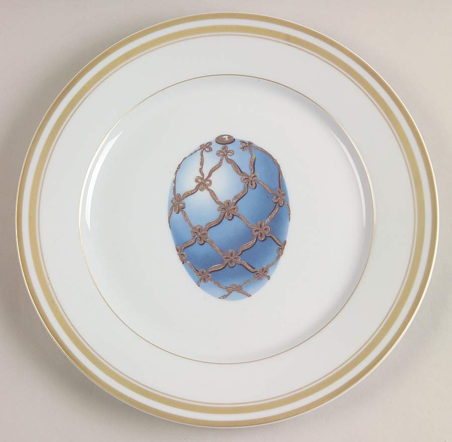 Imperial Egg Collection Dinner Plate by Faberge-1
