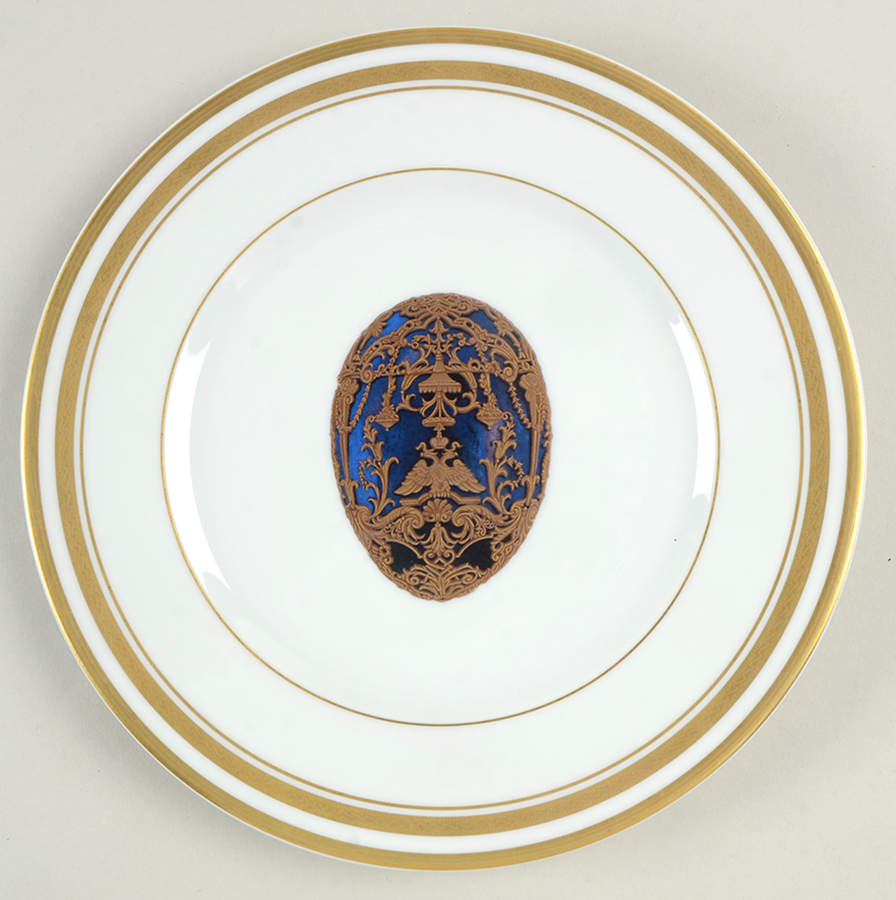 Imperial Egg Collection Salad Plate by Faberge-1