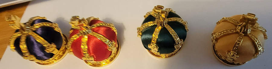Imperial Egg Collection Figural Placard/Place Card Holder by Faberge-1