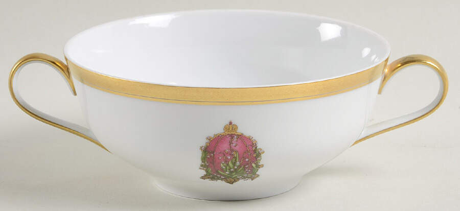 Imperial Egg Collection Flat Cream Soup Bowl by Faberge-1