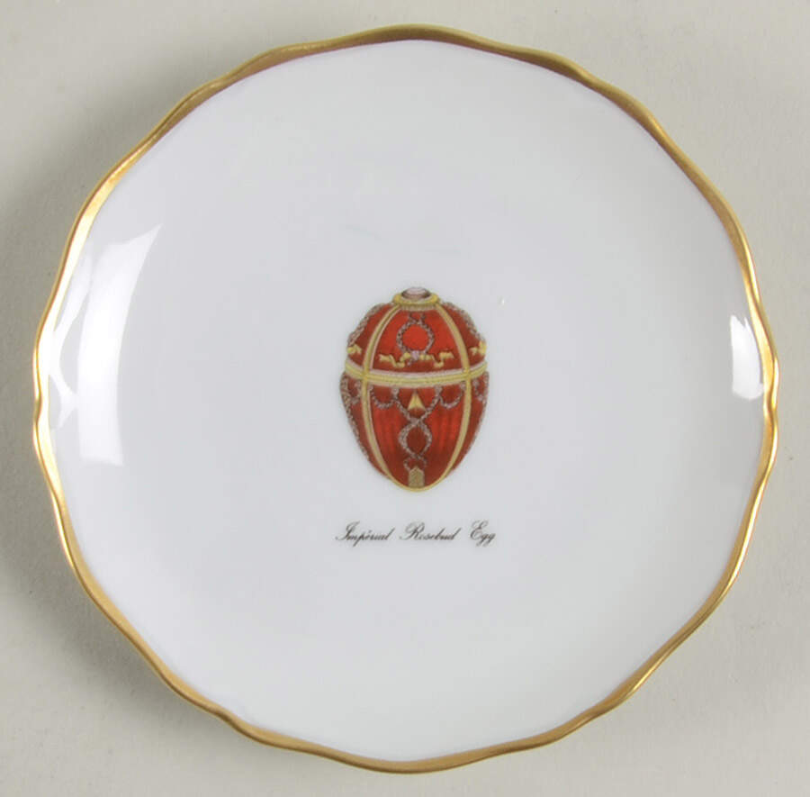 Imperial Egg Collection Canape Plate by Faberge-1
