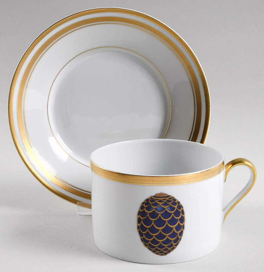 Imperial Egg Collection Breakfast Cup & Saucer Set by Faberge-1