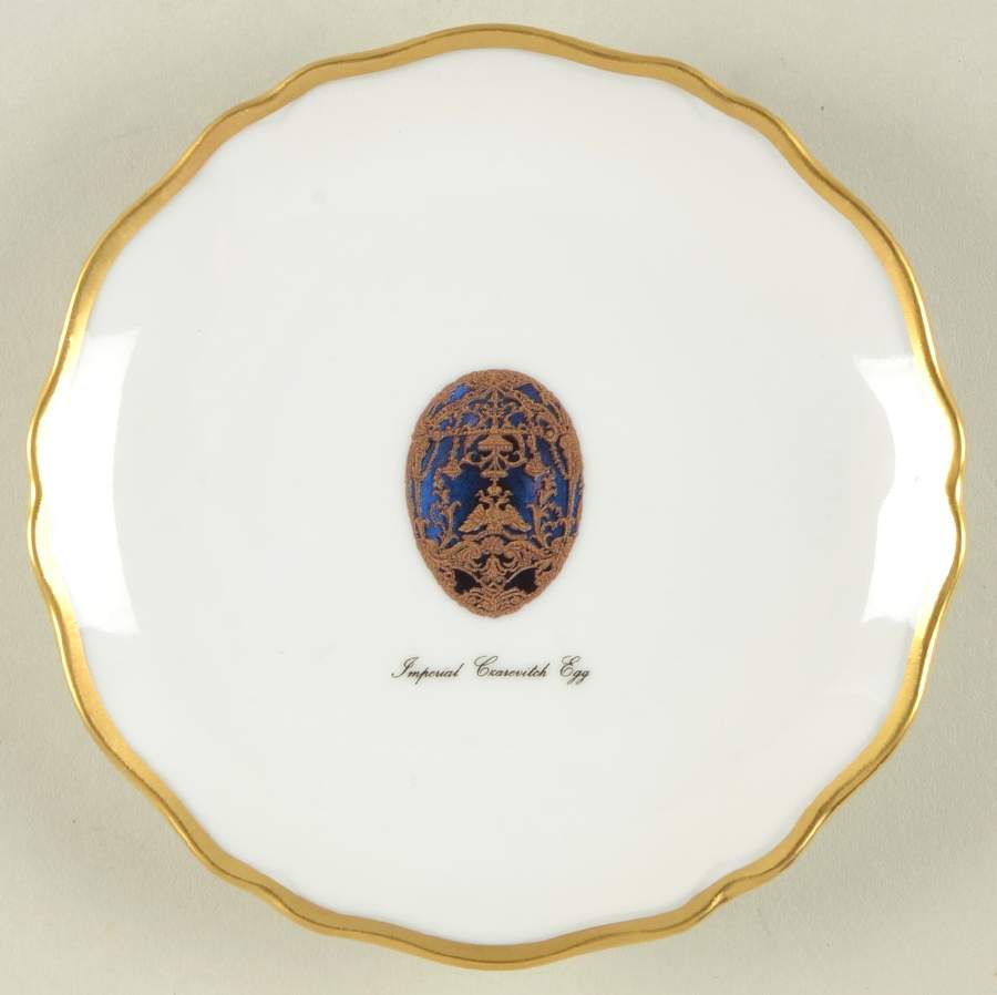 Imperial Egg Collection Canape Plate by Faberge-1