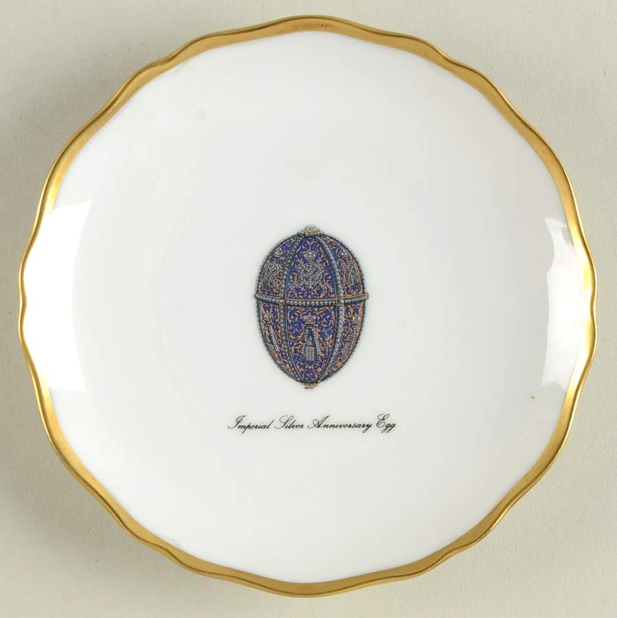Imperial Egg Collection Canape Plate by Faberge-1