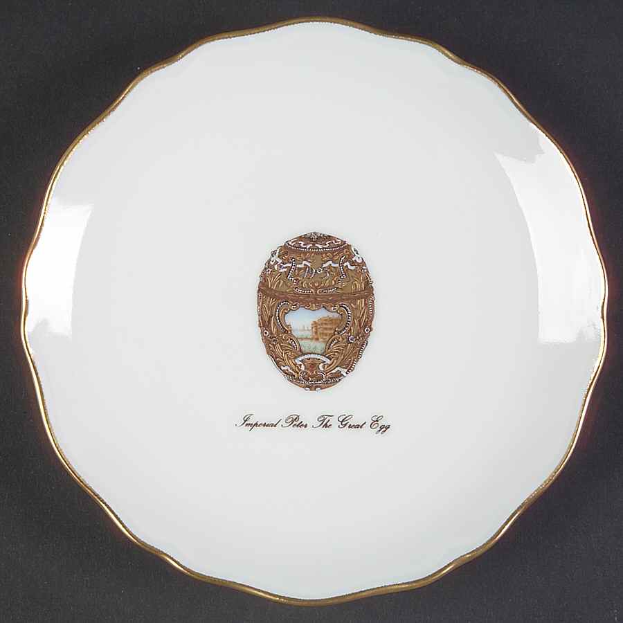 Imperial Egg Collection Canape Plate by Faberge-1