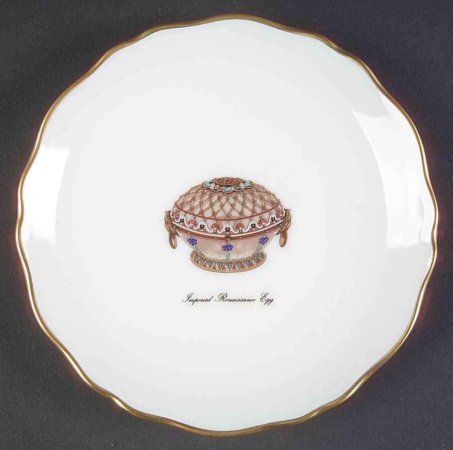 Imperial Egg Collection Canape Plate by Faberge-1