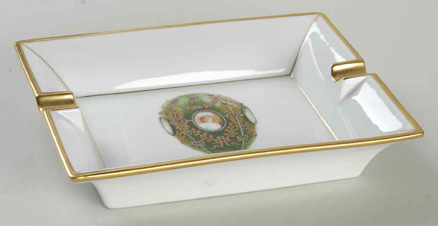 Imperial Egg Collection 7" Ashtray by Faberge-1