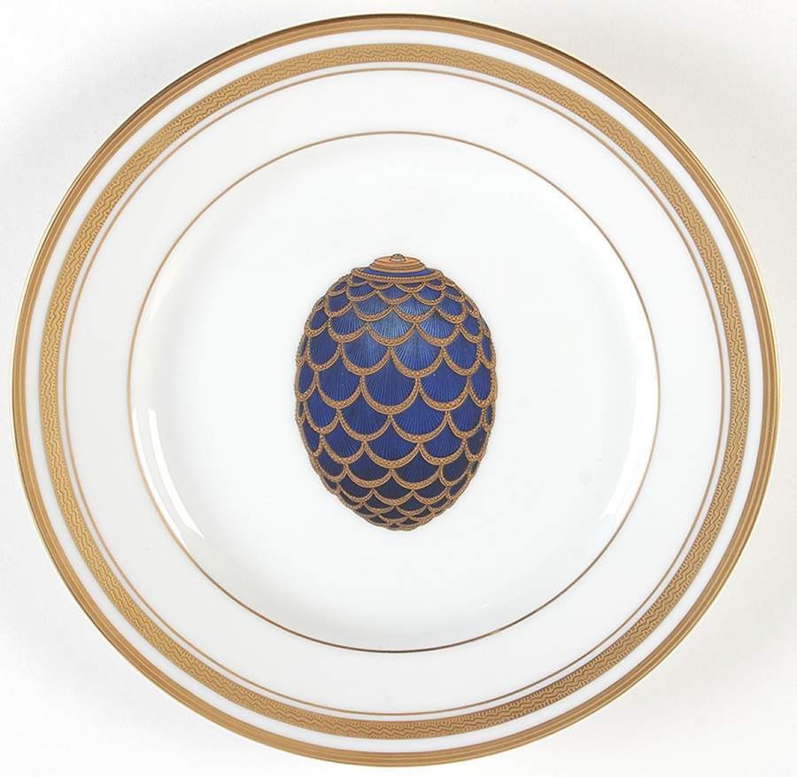 Imperial Egg Collection Salad Plate by Faberge-1