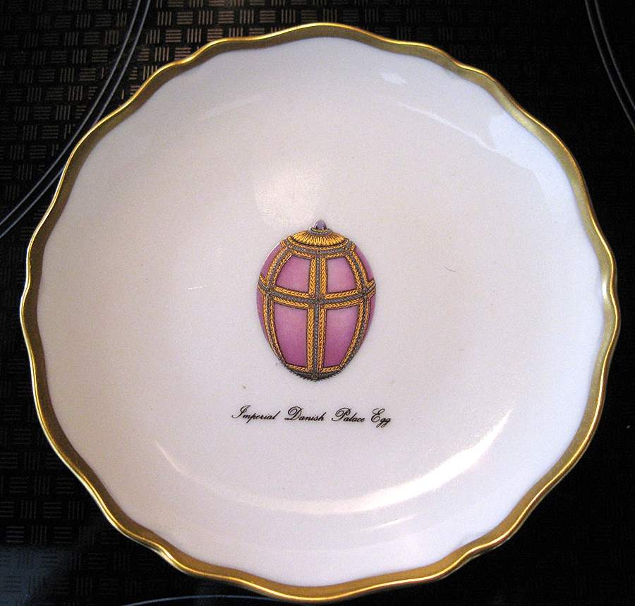 Imperial Egg Collection Canape Plate by Faberge-1