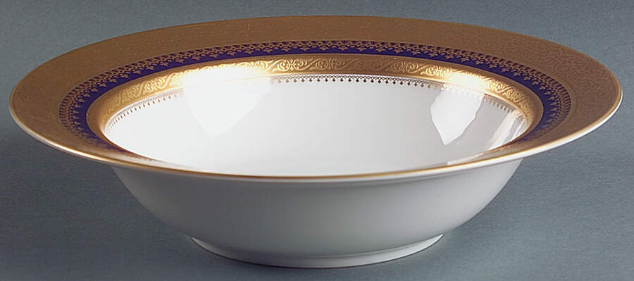 Imperial Heritage Cobalt Blue 10" Round Vegetable Bowl by Faberge-1