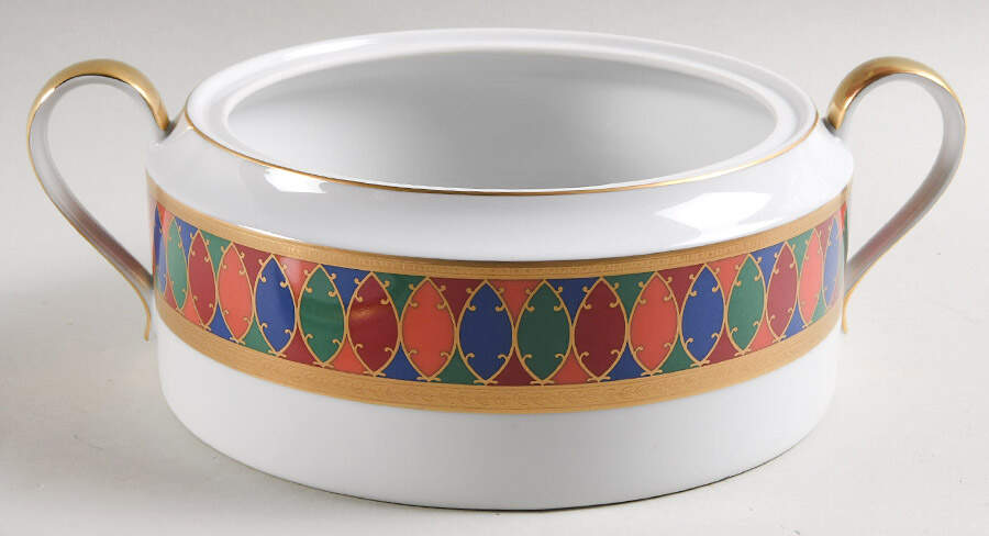 Karsavina Round Vegetable No Lid by Faberge-1