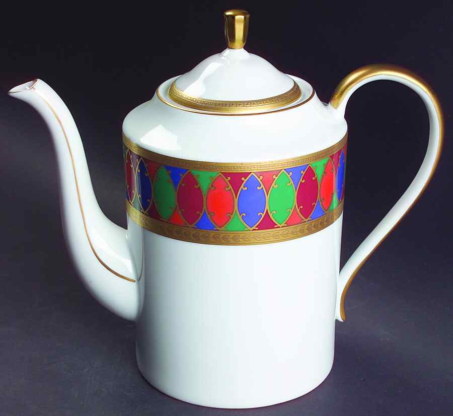 Karsavina Coffee Pot & Lid by Faberge-1
