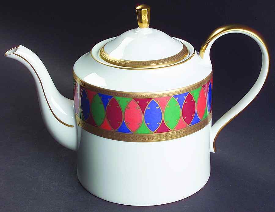 Karsavina Teapot & Lid by Faberge-1
