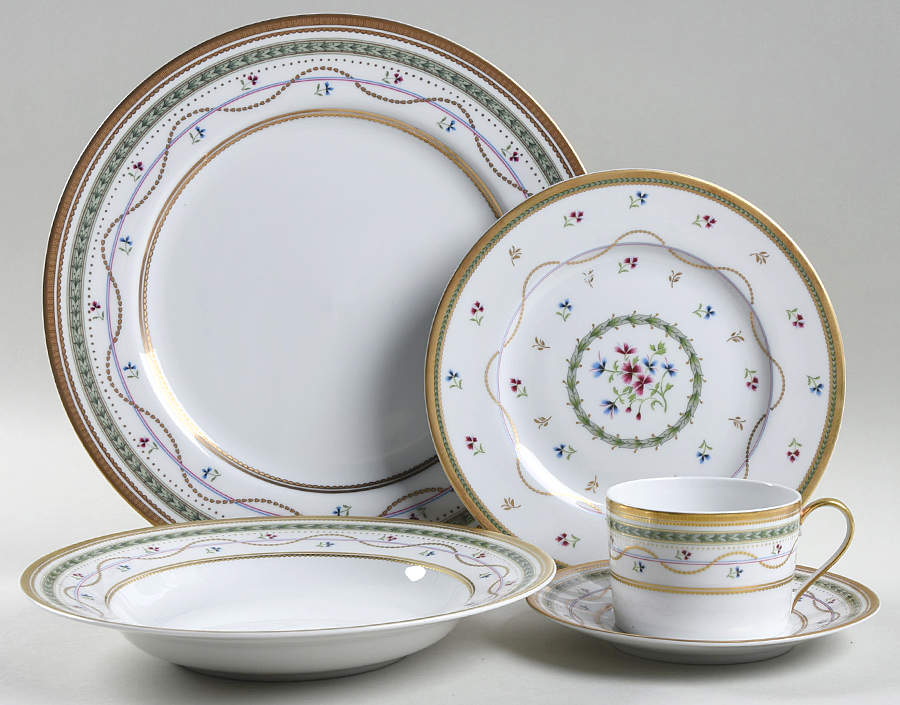 Luxembourg Green 5 Piece Place Setting by Faberge-1