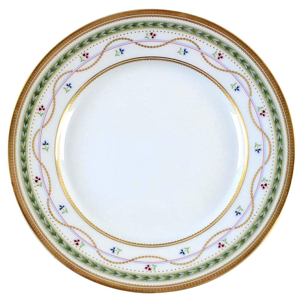 Luxembourg Green Bread & Butter Plate by Faberge-1