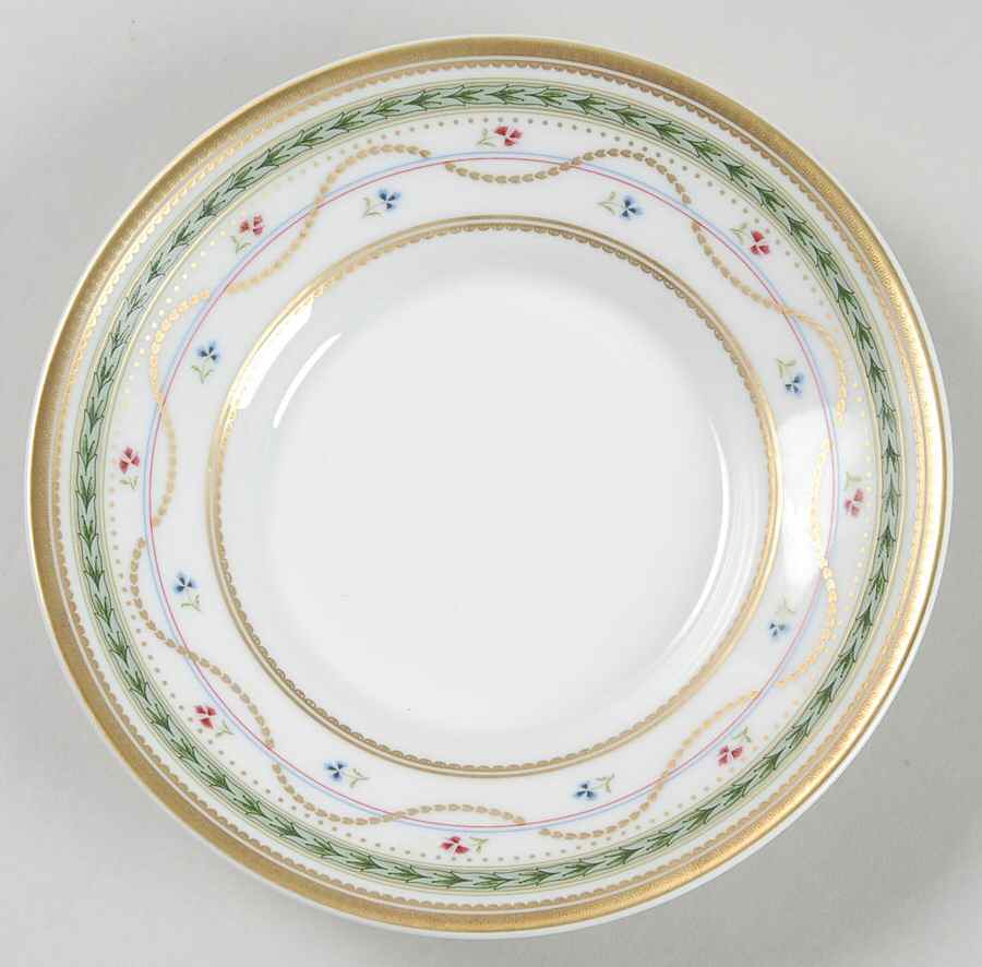 Luxembourg Green Saucer for Flat Cup by Faberge-1