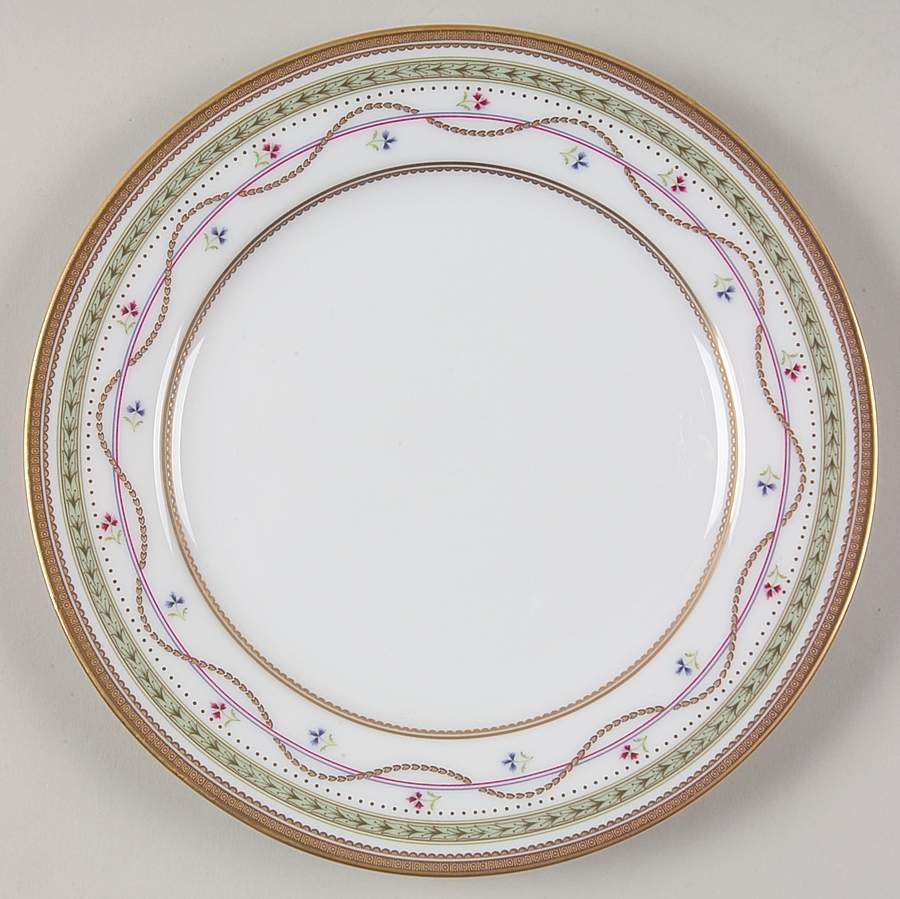 Luxembourg Green Bread & Butter Plate by Faberge-1