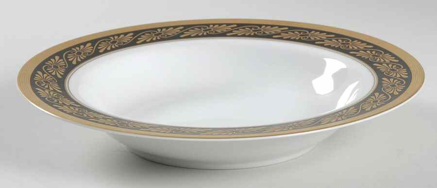 Monplaisir Large Rim Soup Bowl by Faberge-1