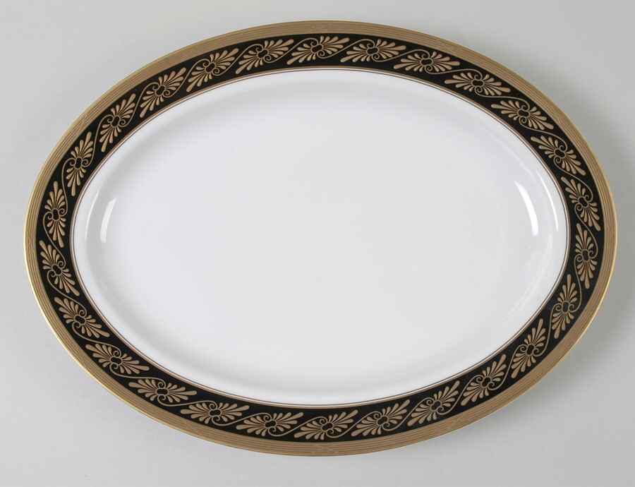 Monplaisir 14" Oval Serving Platter by Faberge-1