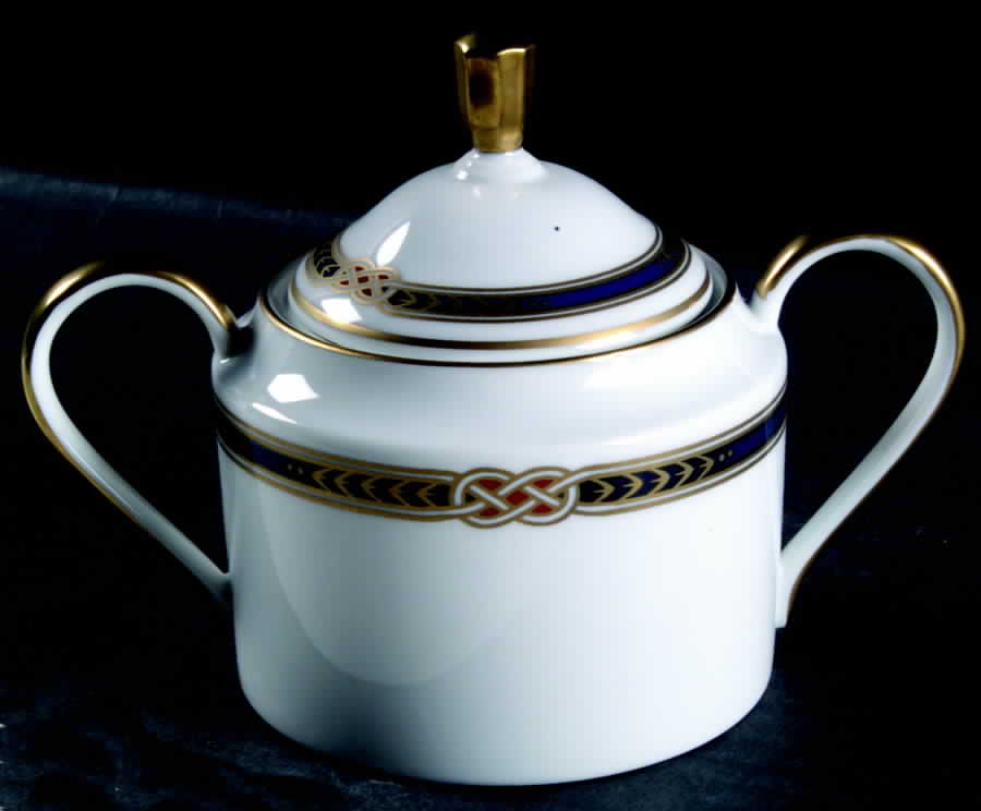 Monarch Sugar Bowl & Lid by Faberge-1