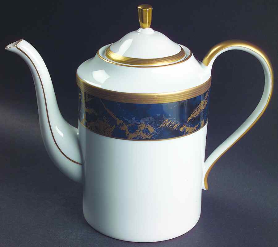 Pavilion Lapis Lazuli Coffee Pot & Lid by Faberge-1