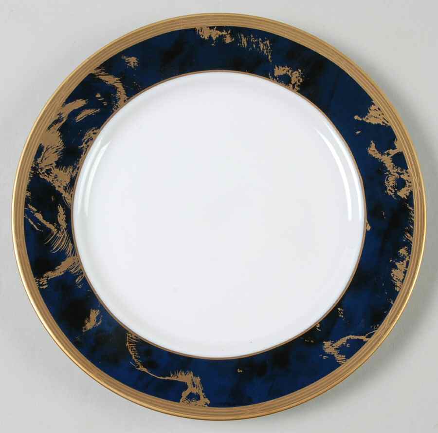 Pavilion Lapis Lazuli Salad Plate by Faberge-1