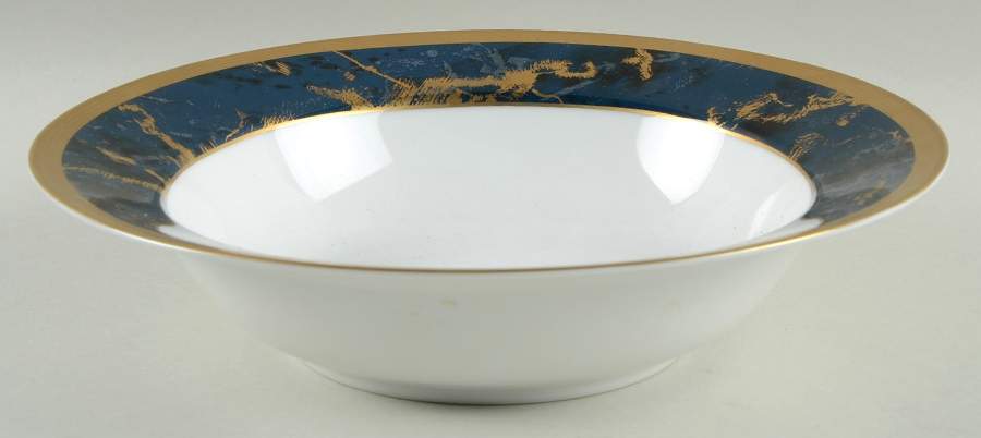 Pavilion Lapis Lazuli 10" Round Vegetable Bowl by Faberge-1