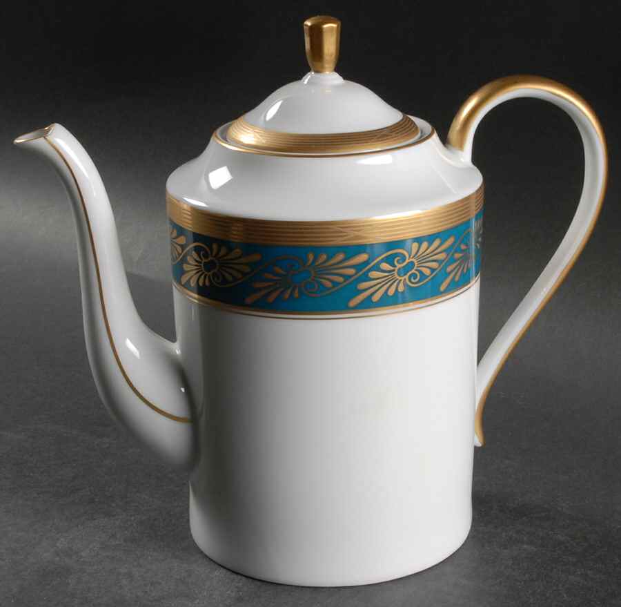 Regence Coffee Pot & Lid by Faberge-1
