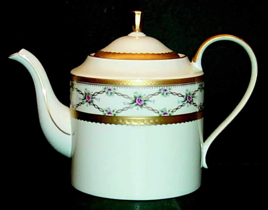 Rose Trellis Teapot & Lid by Faberge-1