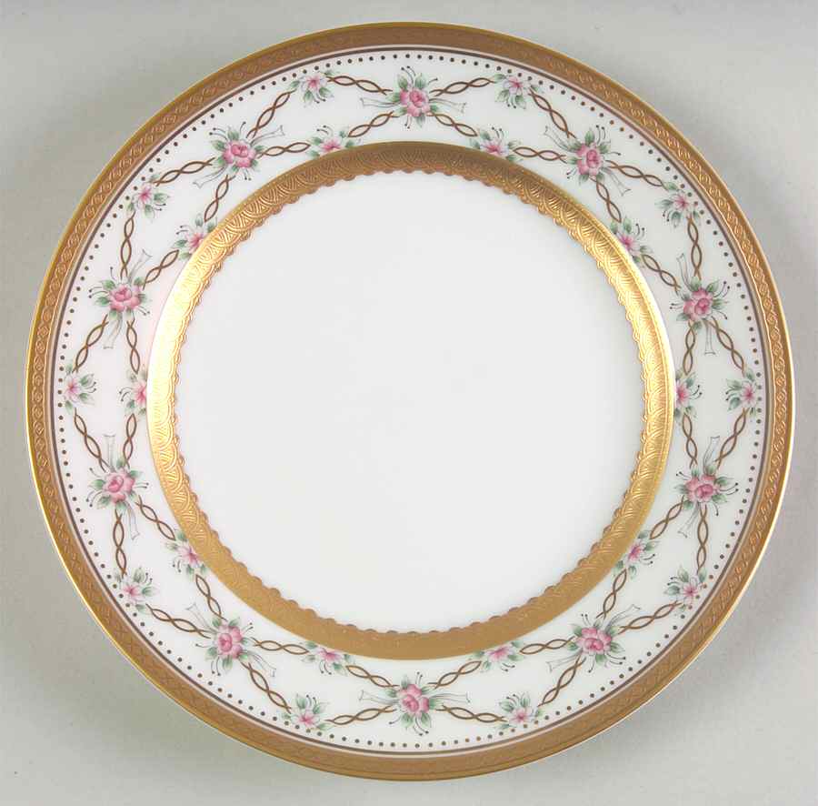 Rose Trellis Bread & Butter Plate by Faberge-1