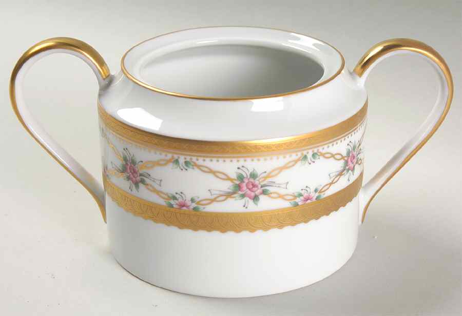 Rose Trellis Sugar Bowl No Lid by Faberge-1