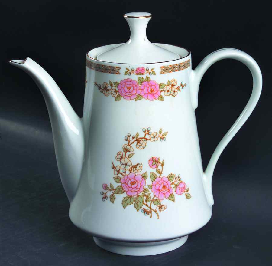 Floral Mist Coffee Pot & Lid by Fairfield-1